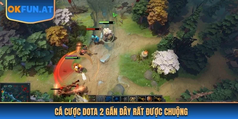 Cá cược Dota 2 gần đây rất được chuộng
